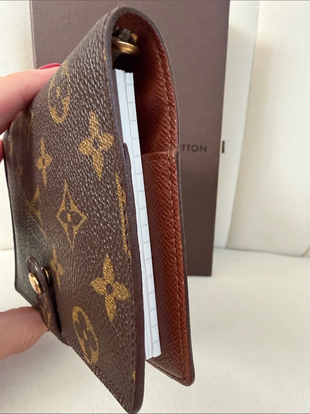 Louis Vuitton Monogram PM Agenda Cover Planner Organizer Notebook Holder